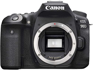 Canon EOS 90D SLR camera body (32.5 megapixels, 7.7 cm (3 inches), Bluetooth, Vari-Angle Touch Display, APS-C sensor, 4k, Full HD, DIGIC 8, Wi-Fi), black on sale